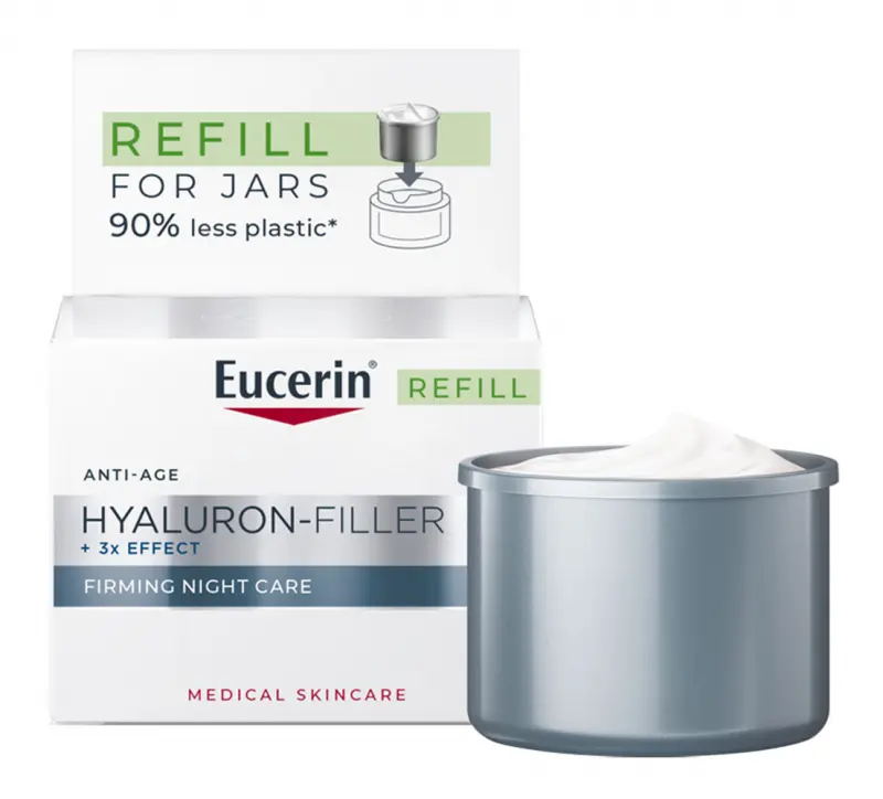 EUCERIN Hyaluron-Filler ráncfeltöltő éjszakai arckrém utántöltő 50 ml EUCERIN Hyaluron-Filler ráncfeltöltő éjszakai arckrém utántöltő 50 ml